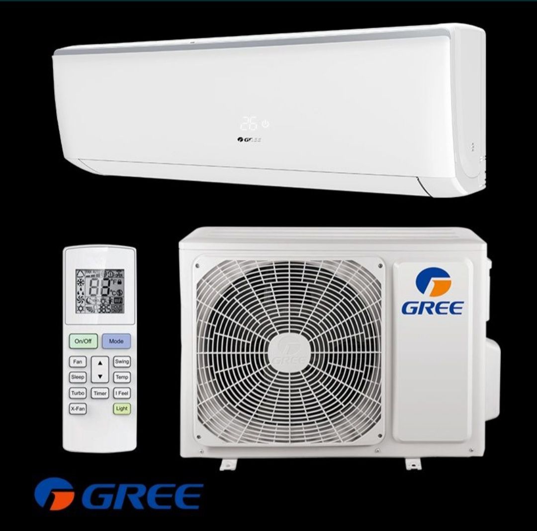 Кондиционер со склада 12 Gree до 40 кв\м gri гри grey kandisaner 12tal ...