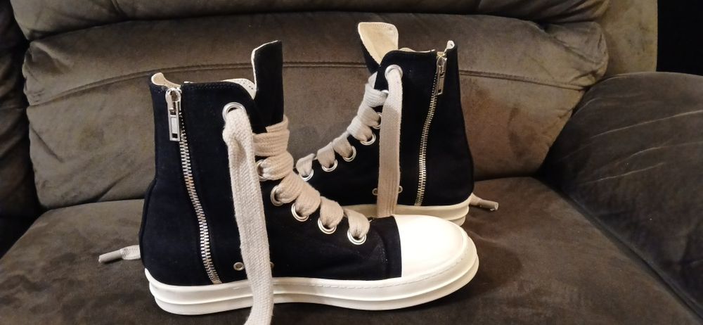 Rick Owens Ramones DRKSHDW Jumbo Lace 46 обувки