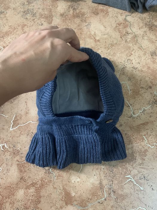 Шапка-шлем с горловиной