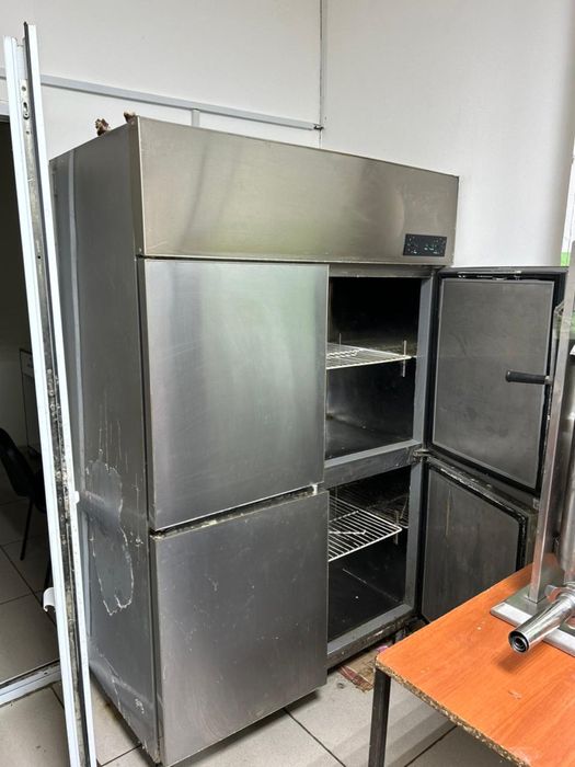 Морозильник и печь для бургер