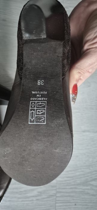 Pantofi piele naturala nr 38