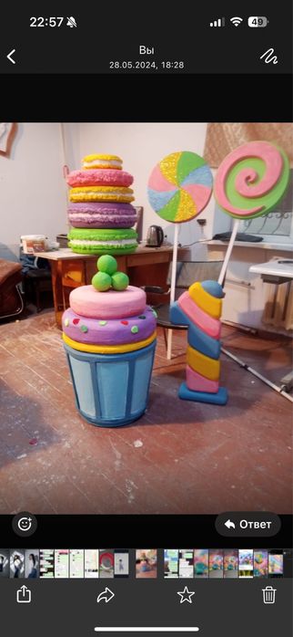 Продам декор из пенопласта