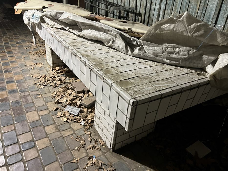 Стол Лофт Мраморный