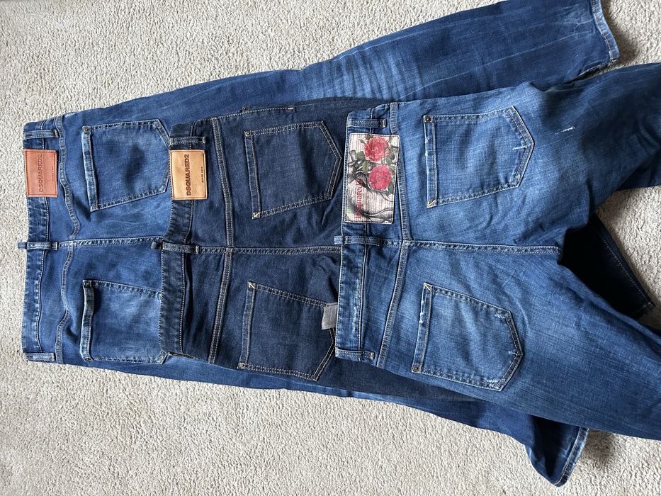 Мъжки дънки Dsquared2 - 32/33 - 50