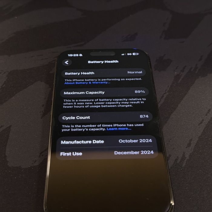 Apple IPhone 16 pro 128GB Titanium