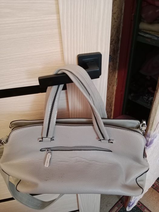 Женская сумка серая