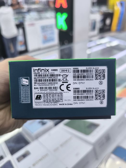 infinix HOT 60 Pro 16/256 yangi