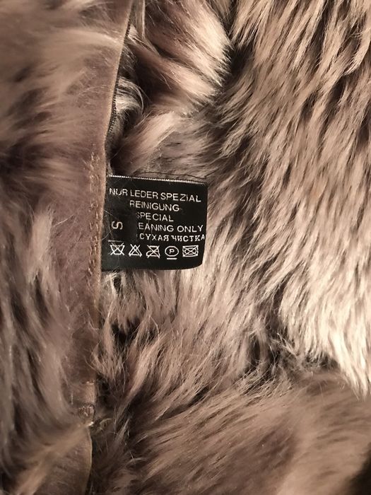 Женская натуральная дубленка