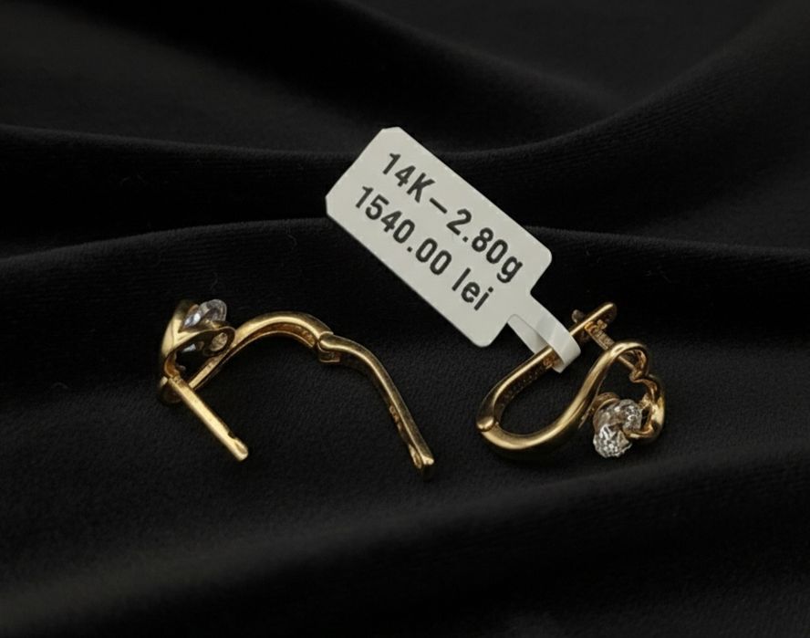 Cercei aur 14k 2.80gr