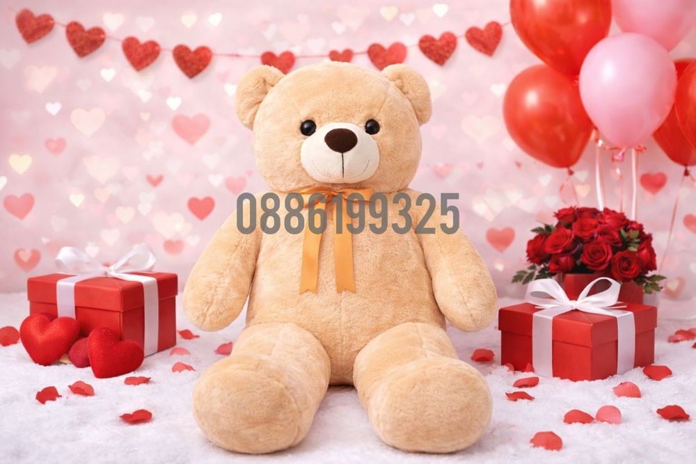 Голямо плюшено Мече, Голяма плюшена играчка Мече, Голяма плюшена Мечка