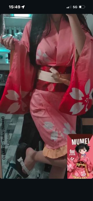 Cosplay mumei +перука и обувките
