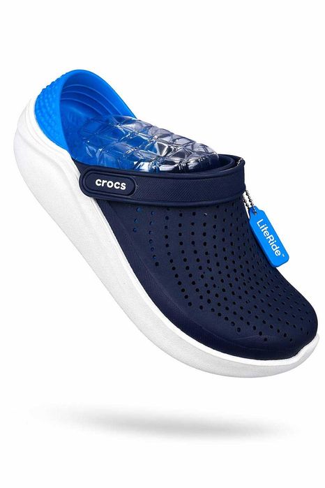 Тапочки Crocs LiteRide Clog, размеры от 36 до 46.