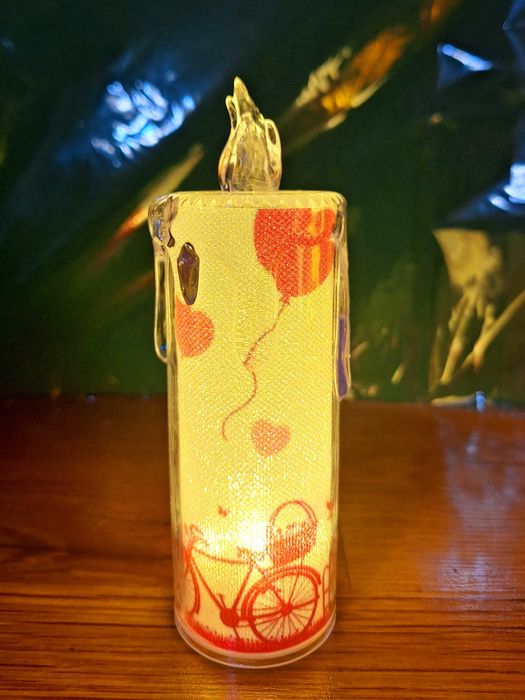 Новые электронные свечи большие красивые yangi elektron shamlar