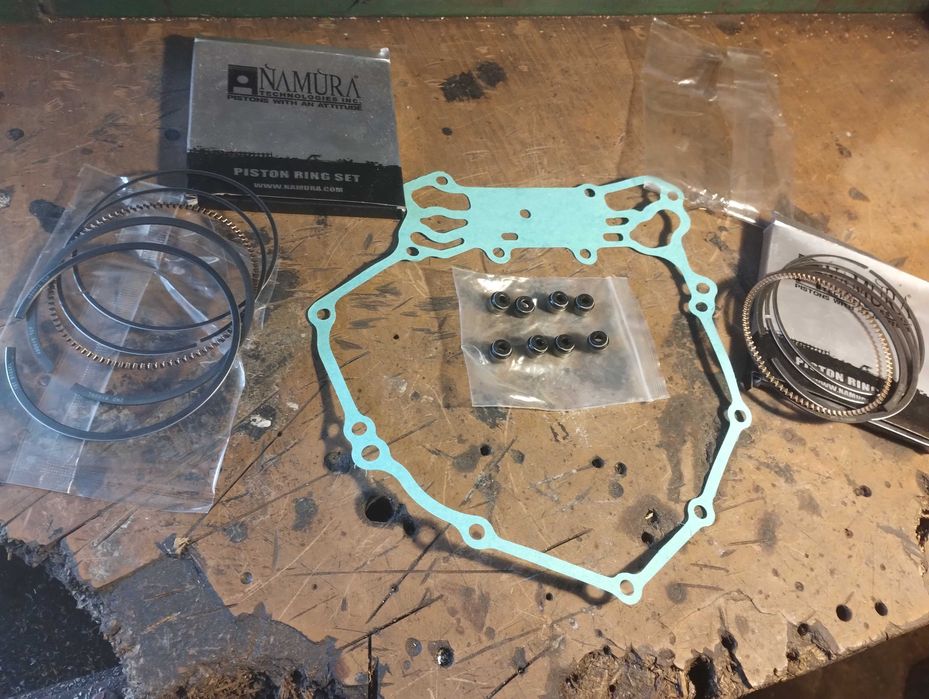 Can am 800 Segmenti 91mm Namura + Simeringuri Supape + Garnitura