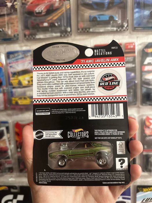 Hot Wheels '71 AMC Javelin AMX (RLC)