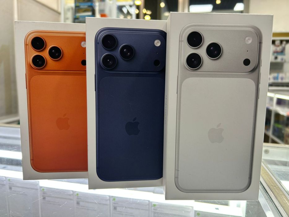 В наличии iphone 17 pro, pro max 256gb esim