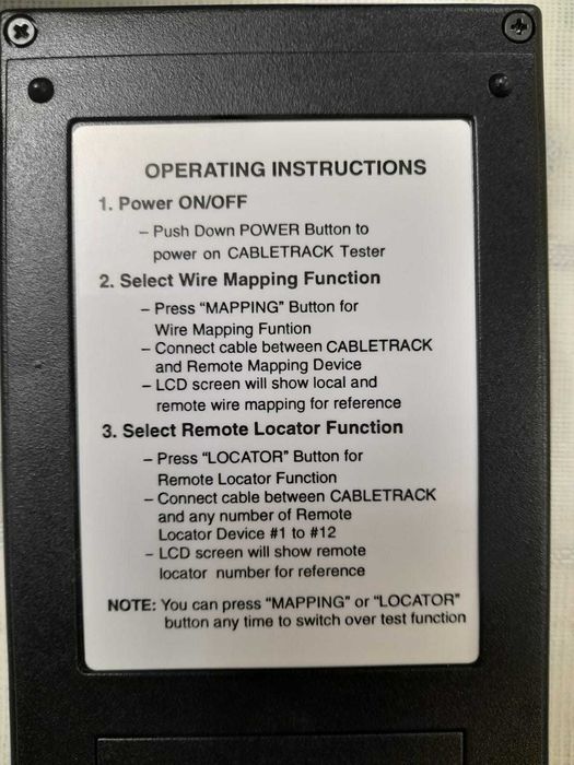 Кабельный тестер RJ-45