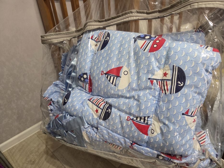 Бортики для детской кровати