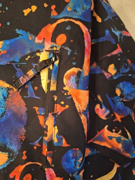 Детско яке за сноуборд ROXY Jetty Girl 2021 true black magic carpet