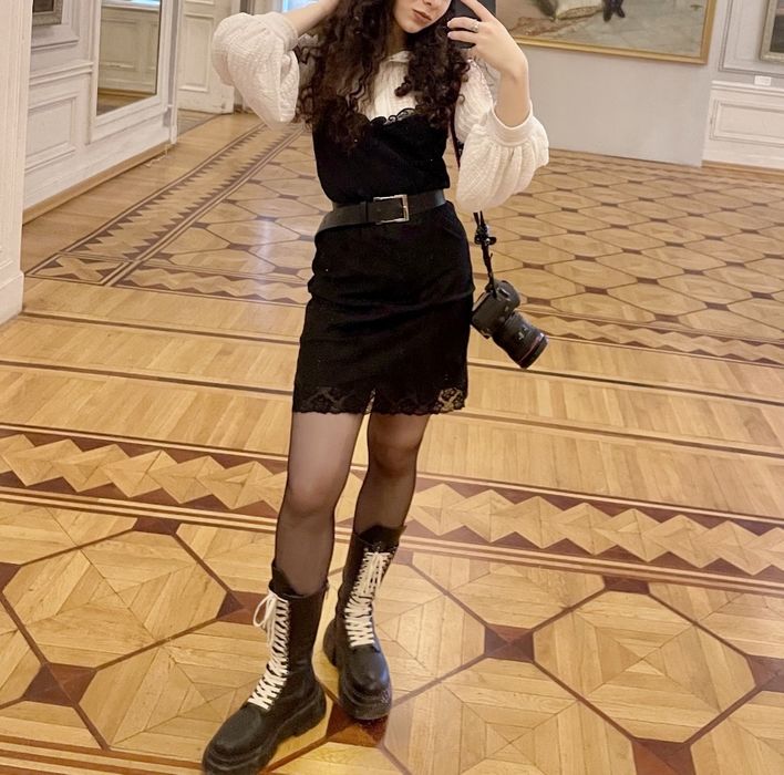 Рокля Junona, черна