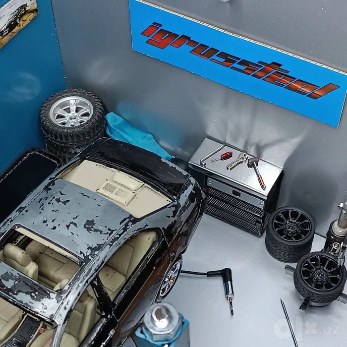 Модель Автосервис ручной работы