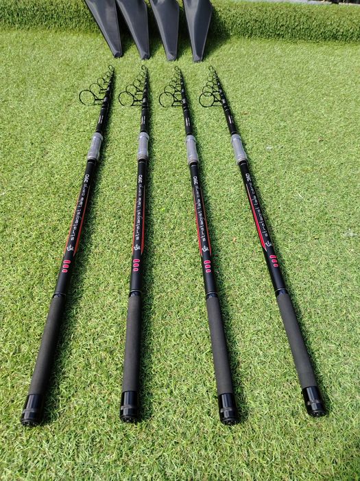 Set 4 lansete FL Strategist Tele Carp 3.9m, 4 Lbs