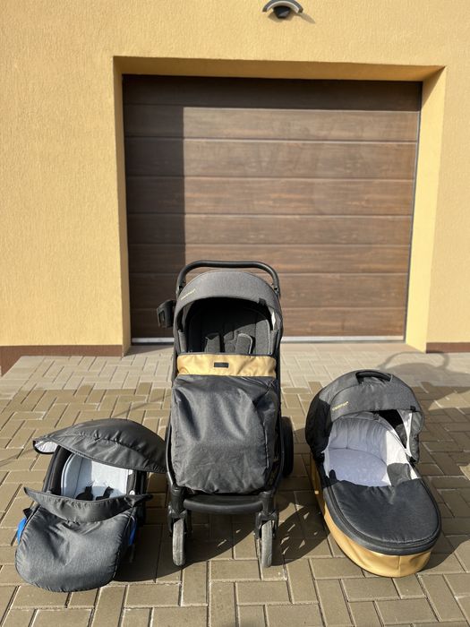 Cărucior 3 în 1 Krausman – stare foarte bună, complet echipat