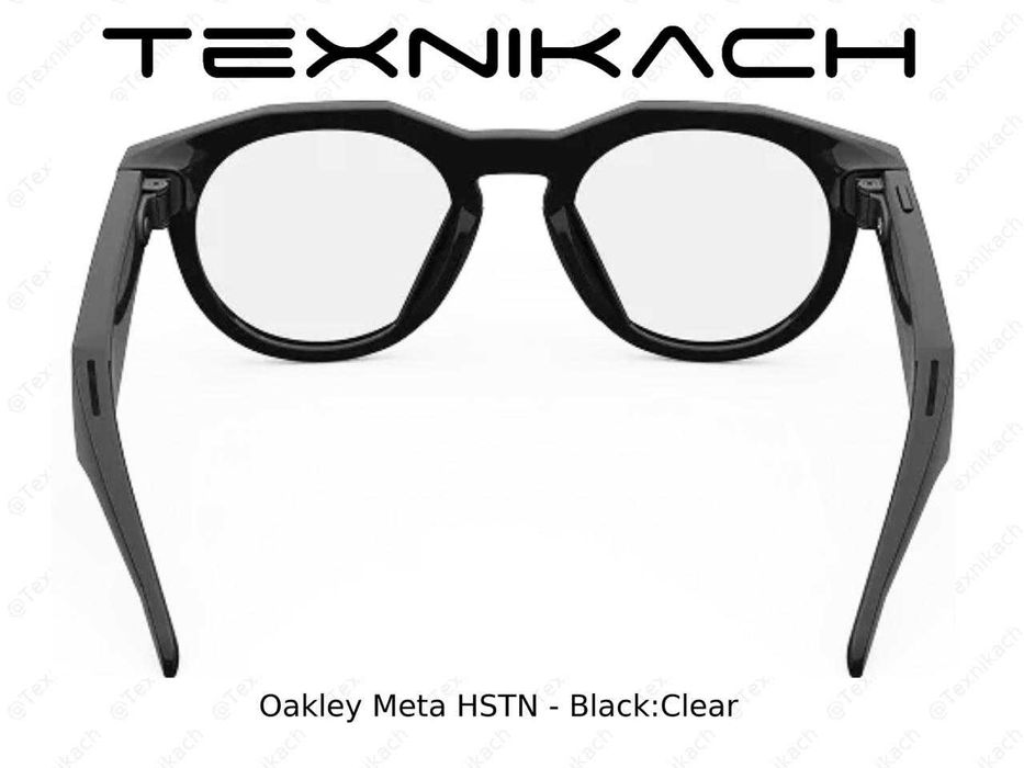 Новый Oakley Meta HSTN - Black/Clear Доставка
