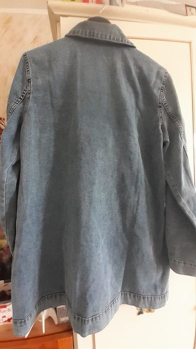 Дамско дънково яке