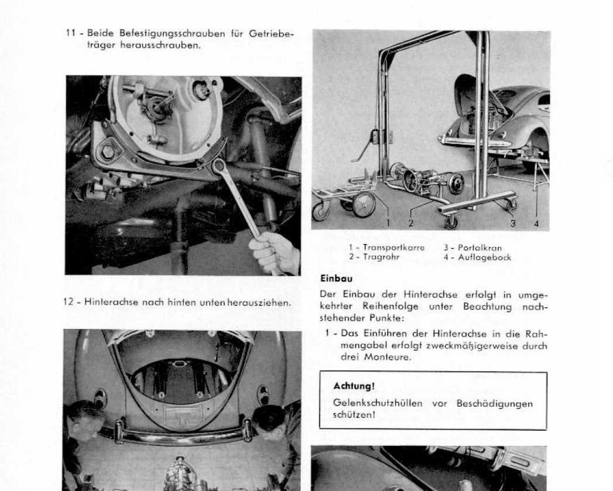 Оригинално ръководство за ремонт на VW Костенурка 1952-1957 на CD