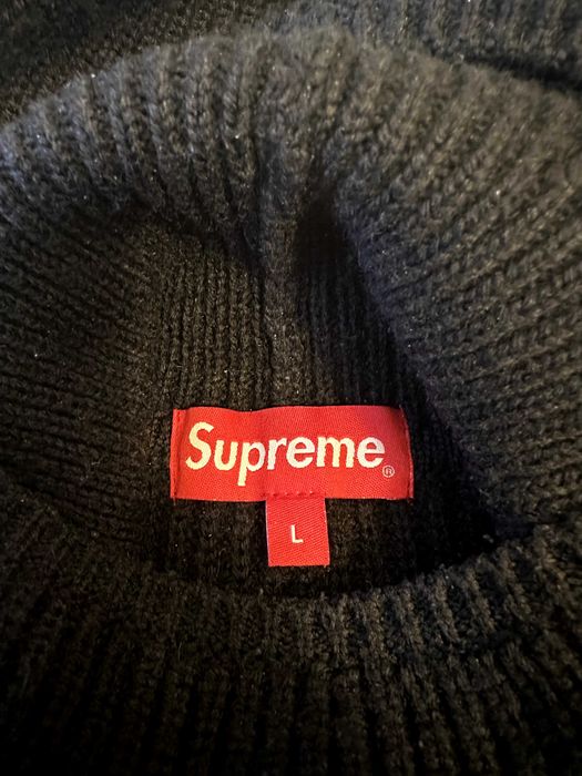 Small Box Balaclava Turtleneck Sweater Supreme fall winter 2022