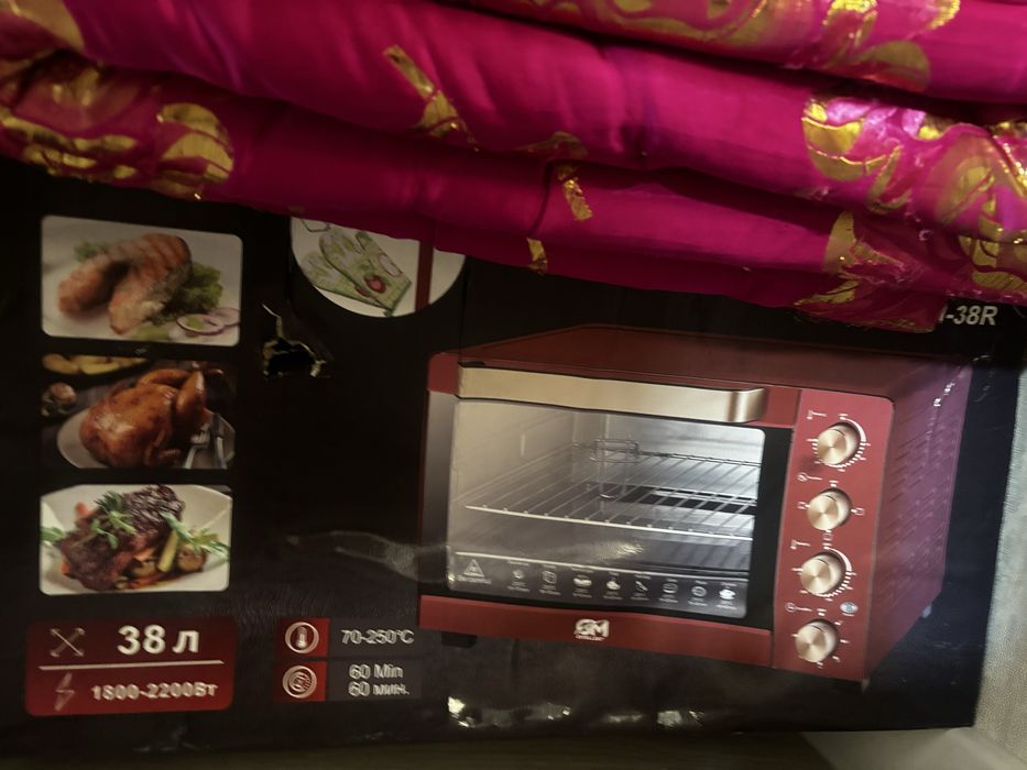 Асел печь  38 л  б/у