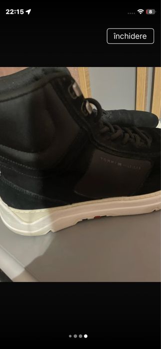 Adidasi Tommy Hilfiger high-top