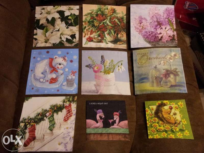 Салфетки за колекция 4