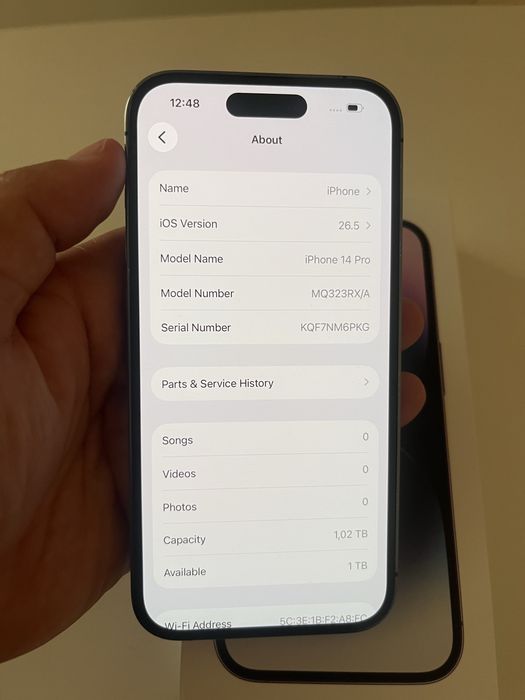 Iphone 14pro 1Tb 100% bat