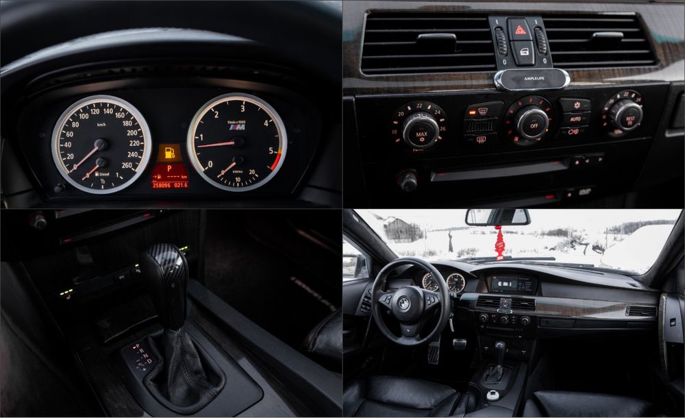 Bmw e60 535D facelisft M-pack trapa Posibilitate Rate