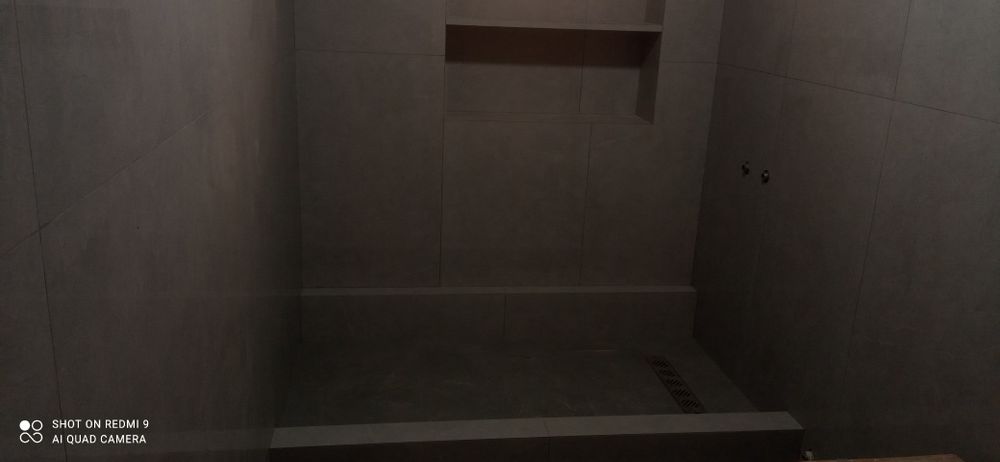 Кафел пол стены душ!!