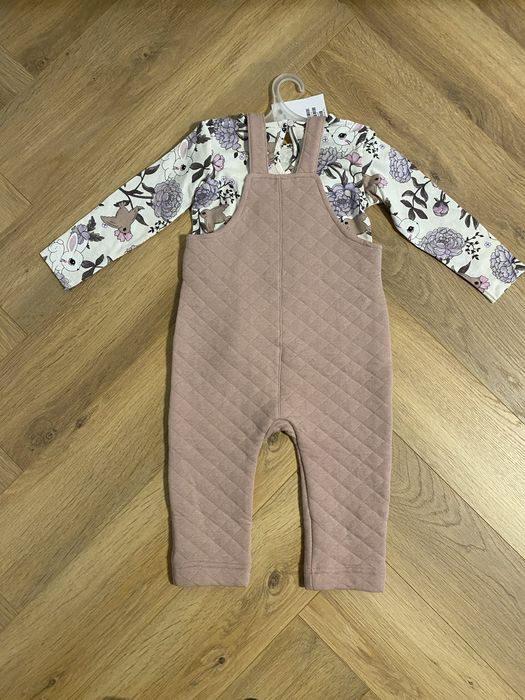 Set - Salopeta si bluza H&M masura 86 nou 1. 6 an - 2 ani