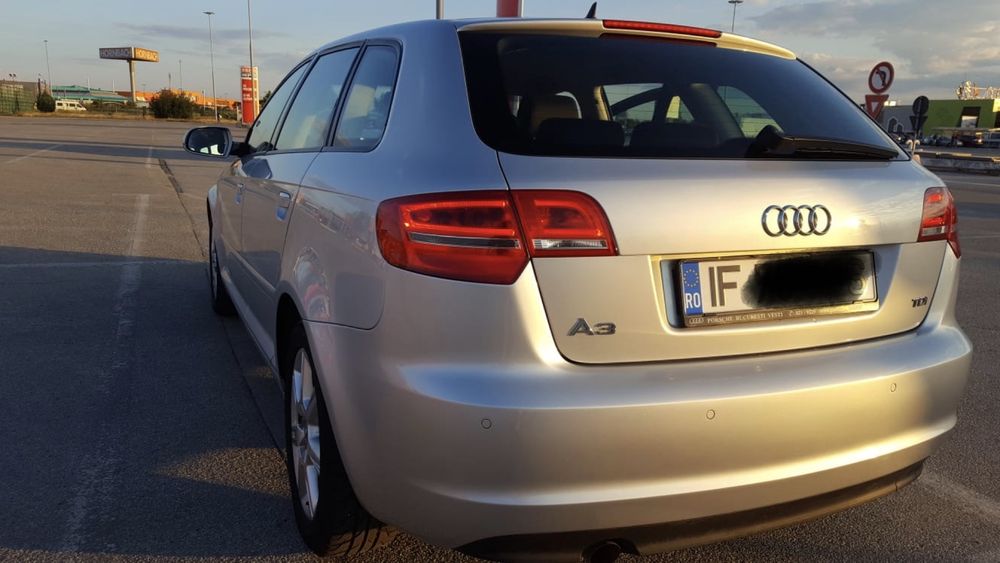 Audi A3 Sportback 1.6 TDI, prima înmatriculare 2012, cu dovezi de întretinere si ingrijire