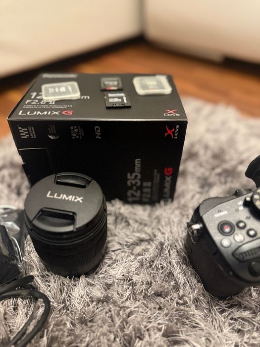 Panasonic Lumix GH5 + 12-35mm f/2.8 + 12-60mm + accesorii FULL KIT