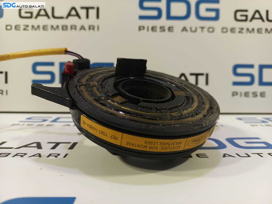 Banda Spira Spirala Airbag Volan Sofer Ford KA 1996 - 2008 Cod YS6T-14A664-AB [L1658]