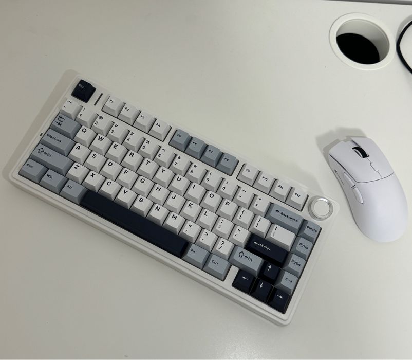 Tastatură mecanică gaming AULA F75 RGB, wireless, 75%