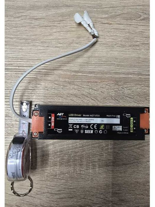 Driver LED pentru panou / corp iluminat – AGT-1731, 30–42V, 900mA