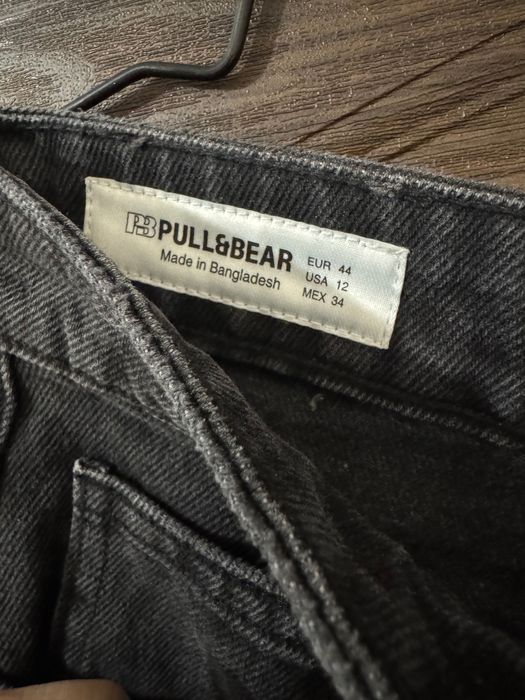 Черни дънки Pull & Bear