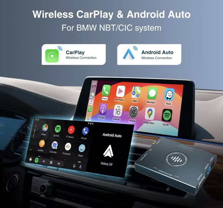 Modul Andream Carplay & AndroidAuto NBT System BMW