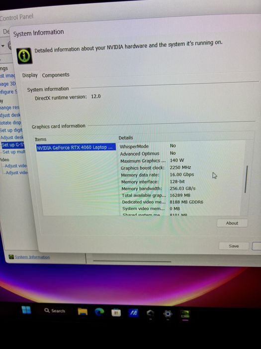 Laptop Asus tuf A15 Gaming RTX 4060 140W Garantie, model 2024