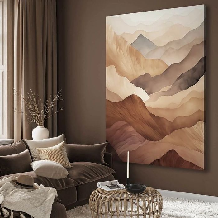 Картина с горами