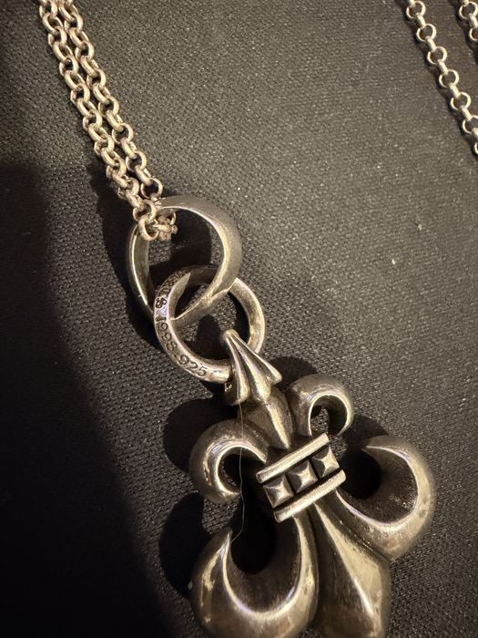 цепочка chrome hearts