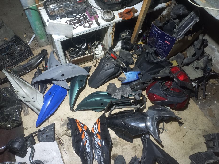 Запчасти мопеда самурай