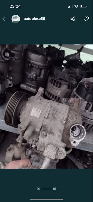Compresor clima Bmw N47 D20 C euro 5 piese dezmembrari